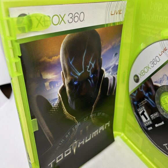 Too Human Xbox 360 - Complete CIB - Picture 3 of 9